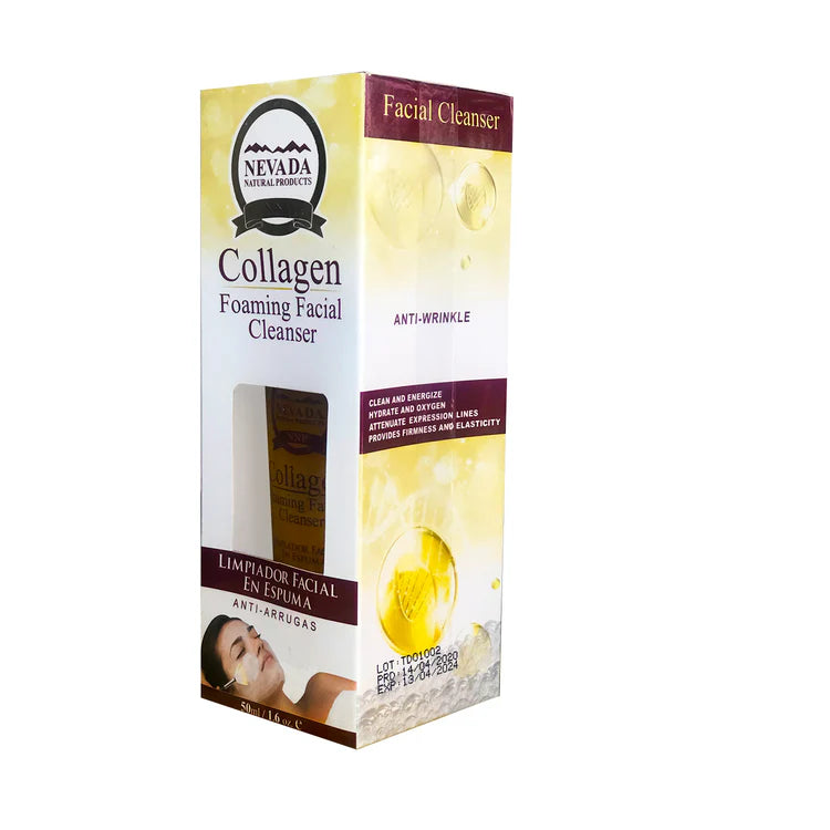 Limpiador Facial En Espuma De Colágeno