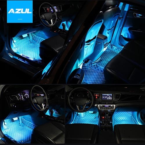 Set De Luces Led Interiores Para Autos