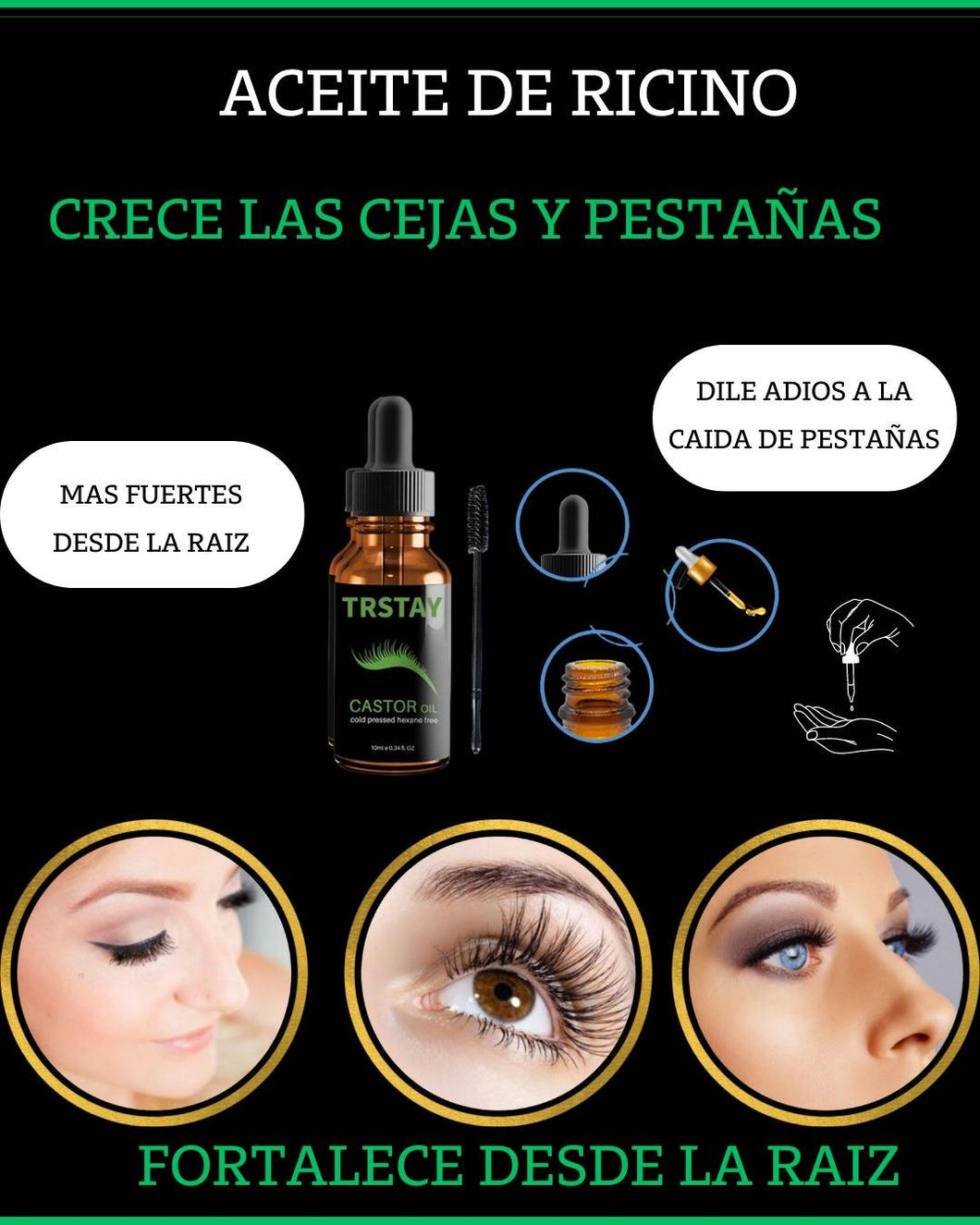 Aceite De Ricino 10ml 100
