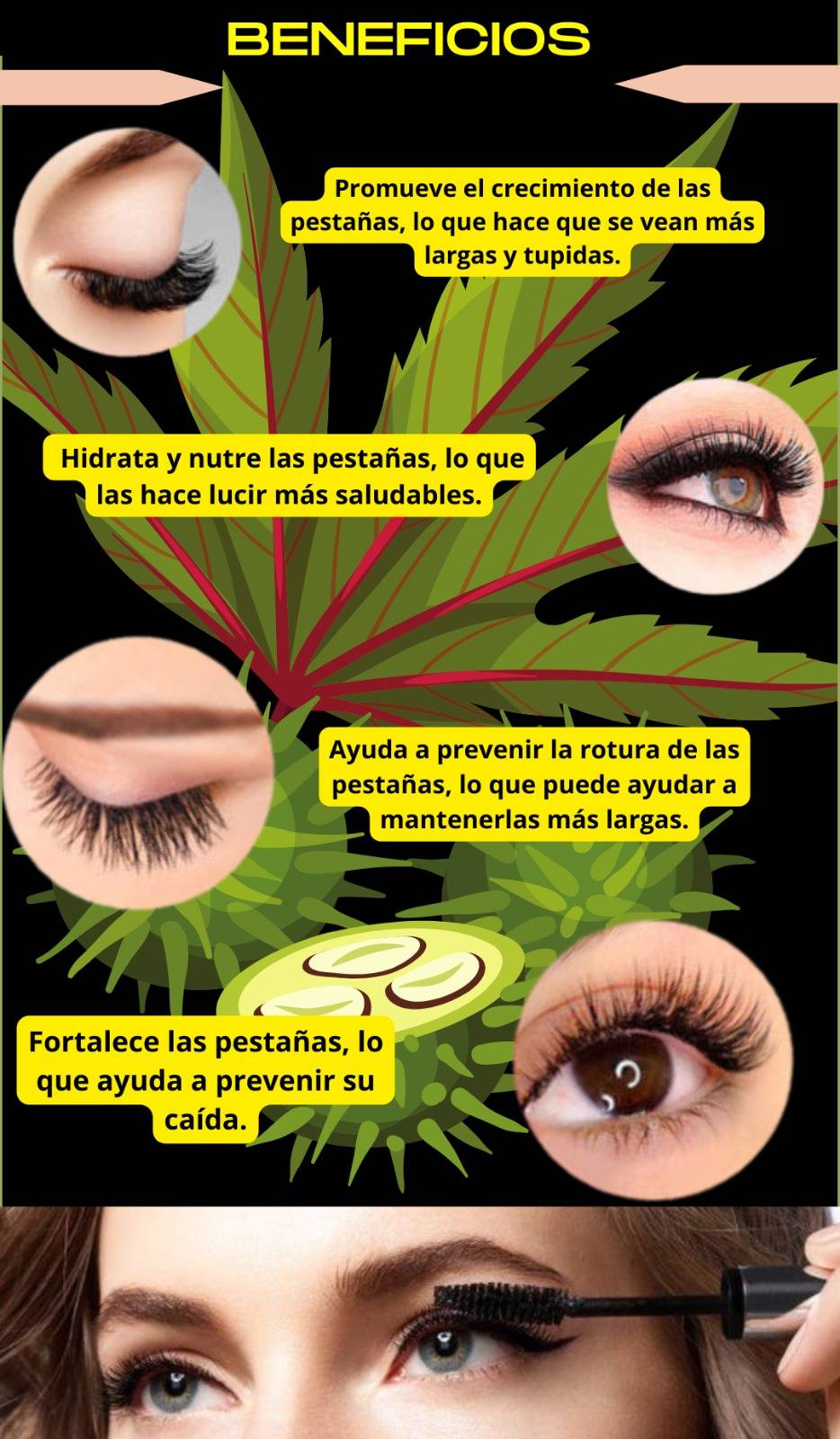 Aceite De Ricino 10ml 100