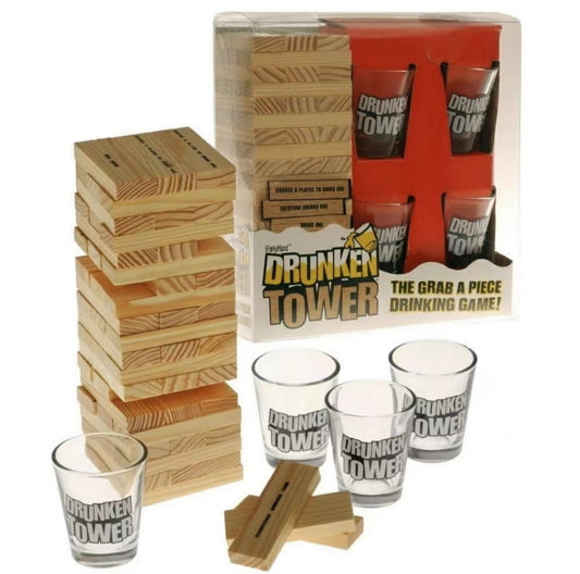 Jenga Shots Drunken Tower