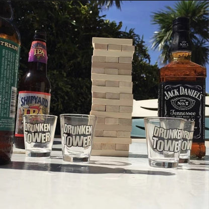 Jenga Shots Drunken Tower
